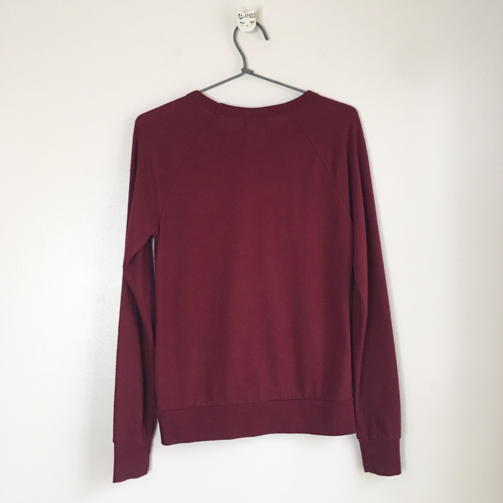 Harry Potter Gryffindor Sweater Burgundy Size Extra Small - Picture 3 of 8